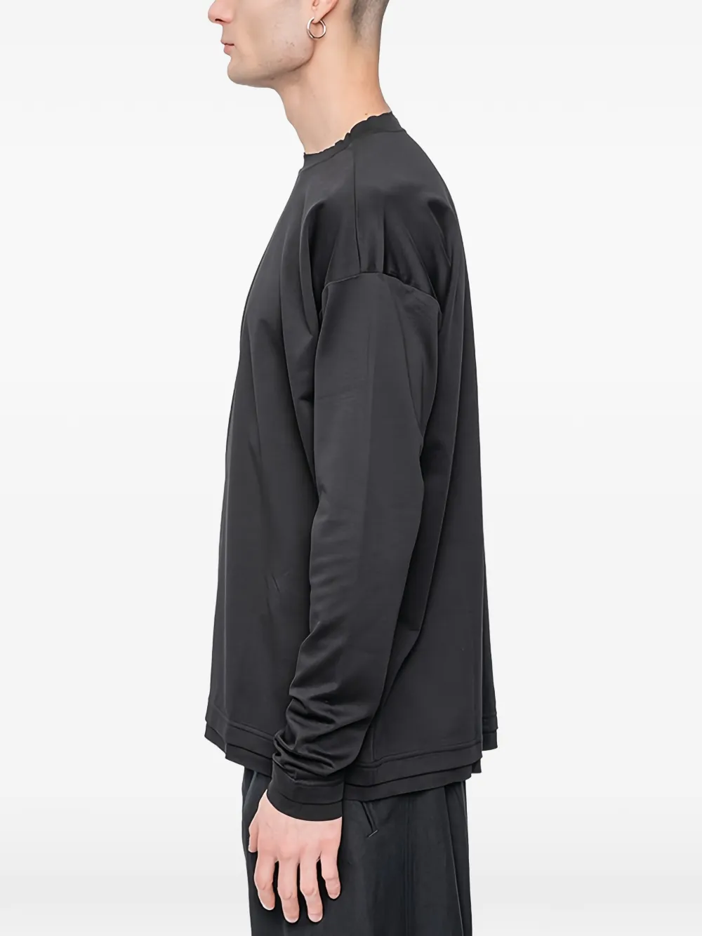 The Viridi-Anne T-shirt met lange mouwen - Zwart