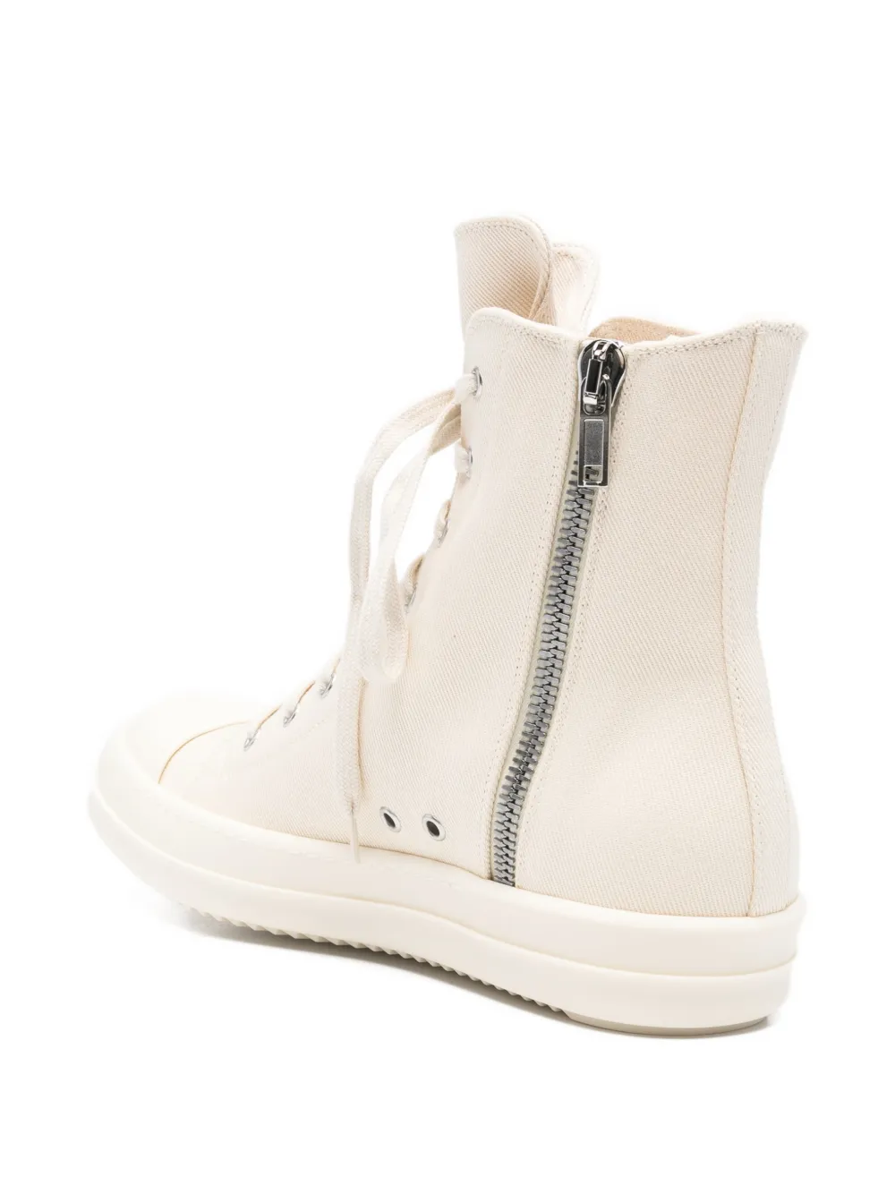 Rick Owens DRKSHDW lace-up sneakers Beige