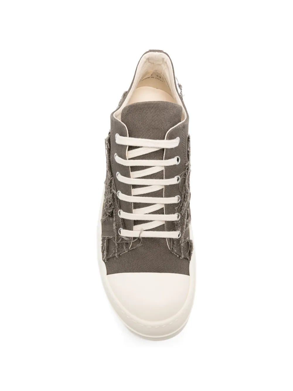 Rick Owens DRKSHDW lace-up sneakers Grijs