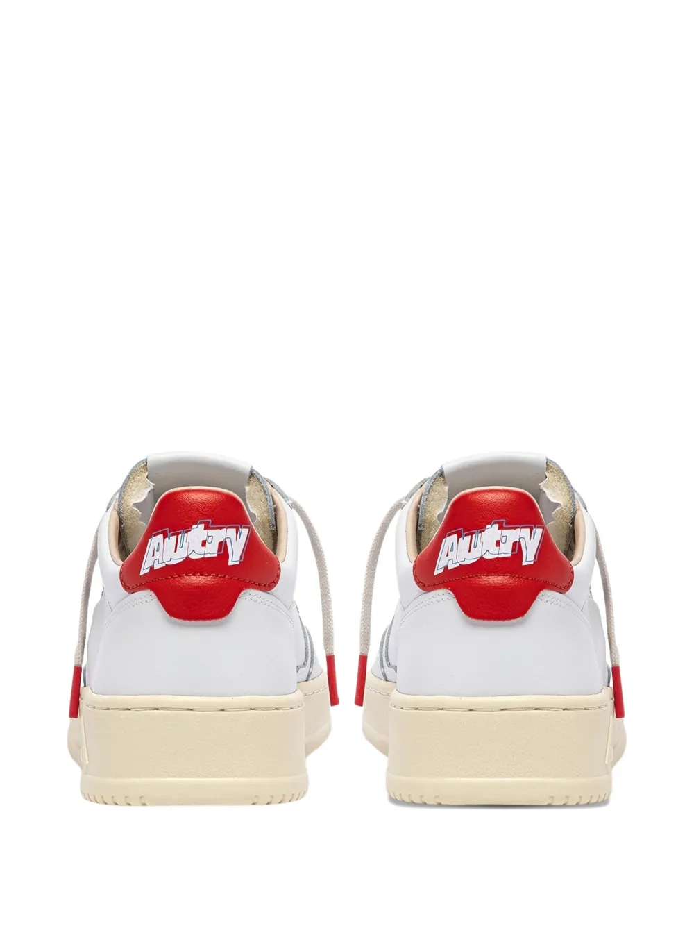 Autry Medalist leren low-top sneakers Wit