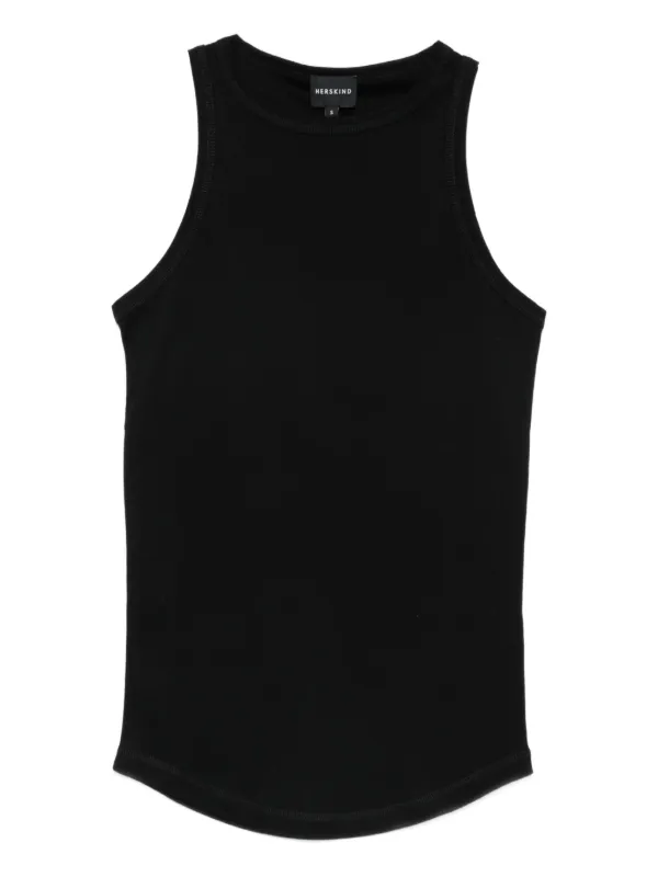 HERSKIND レーサーバック タンクトップ | ブラック | FARFETCH JP