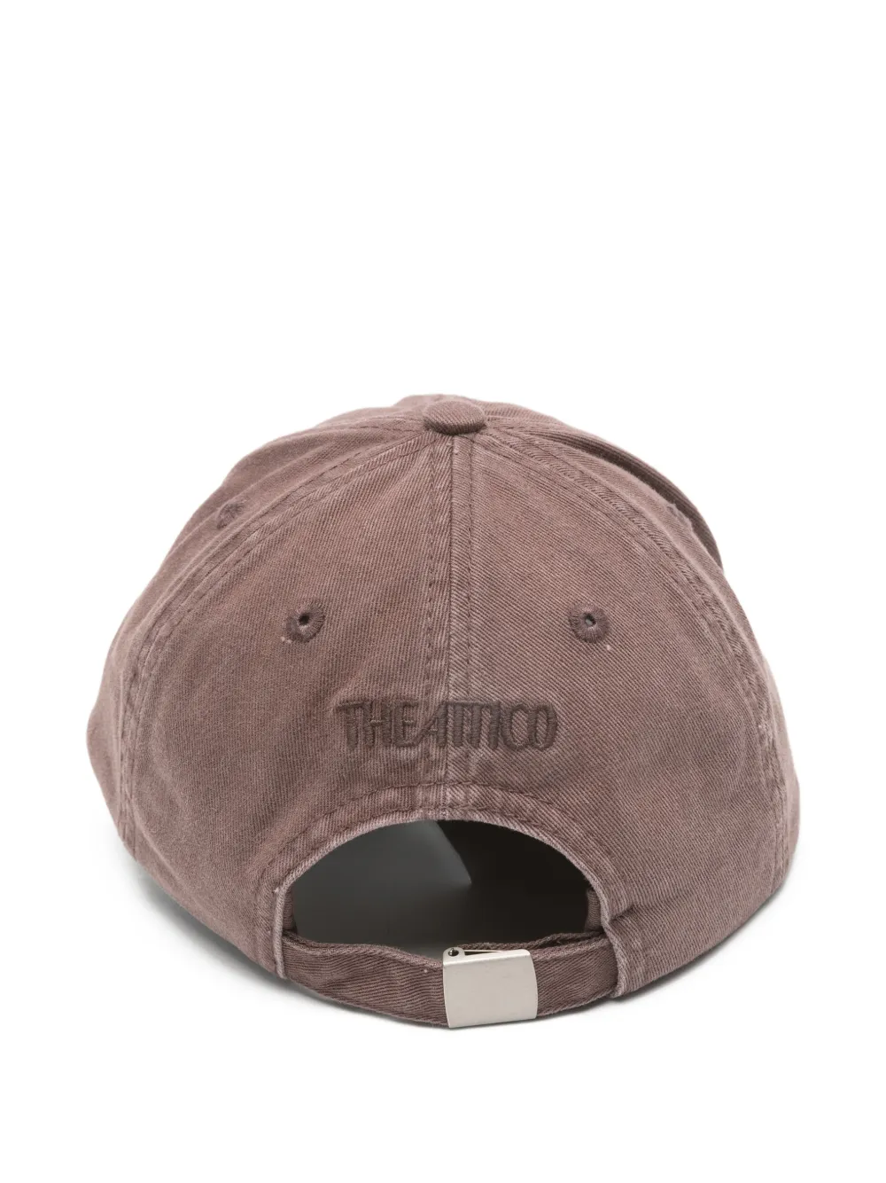 The Attico embroidered logo baseball cap - Paars