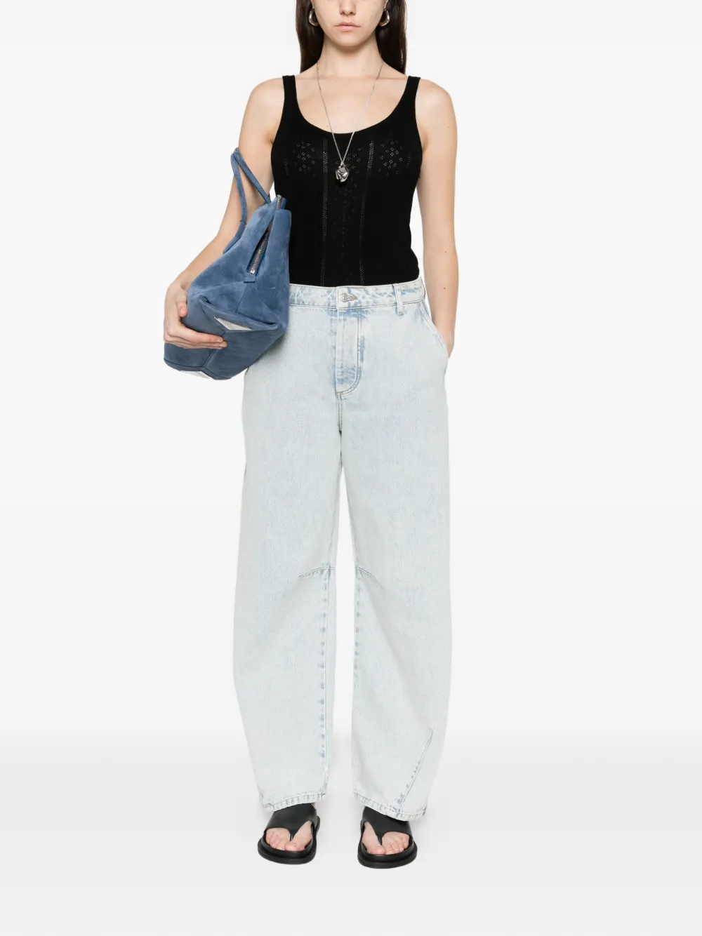 HERSKIND buttoned wide-leg jeans | Jeans anchos | Image 2