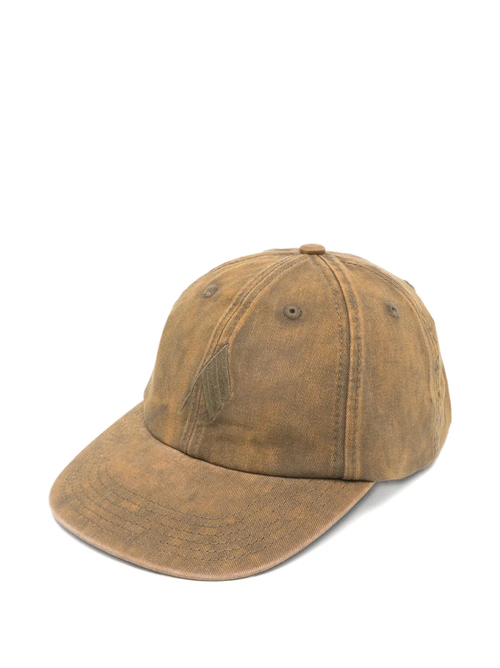 The Attico logo-embroidered baseball cap - Braun