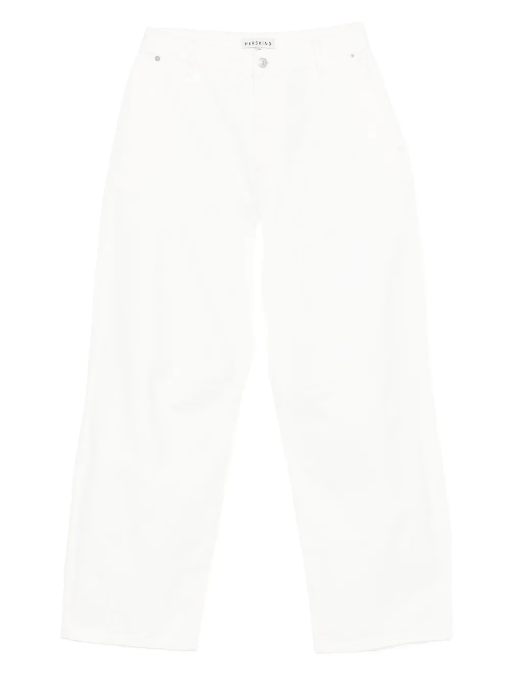 HERSKIND buttoned wide-leg jeans | Neutrals | Image 1