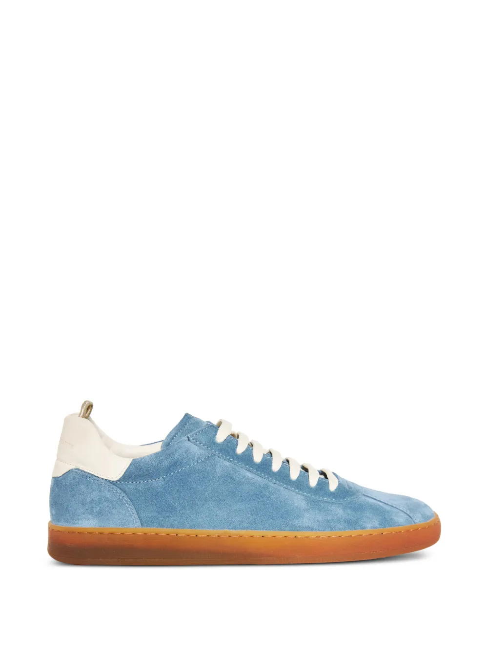 Officine Creative Halo 001 suede panelled sneakers - Blu