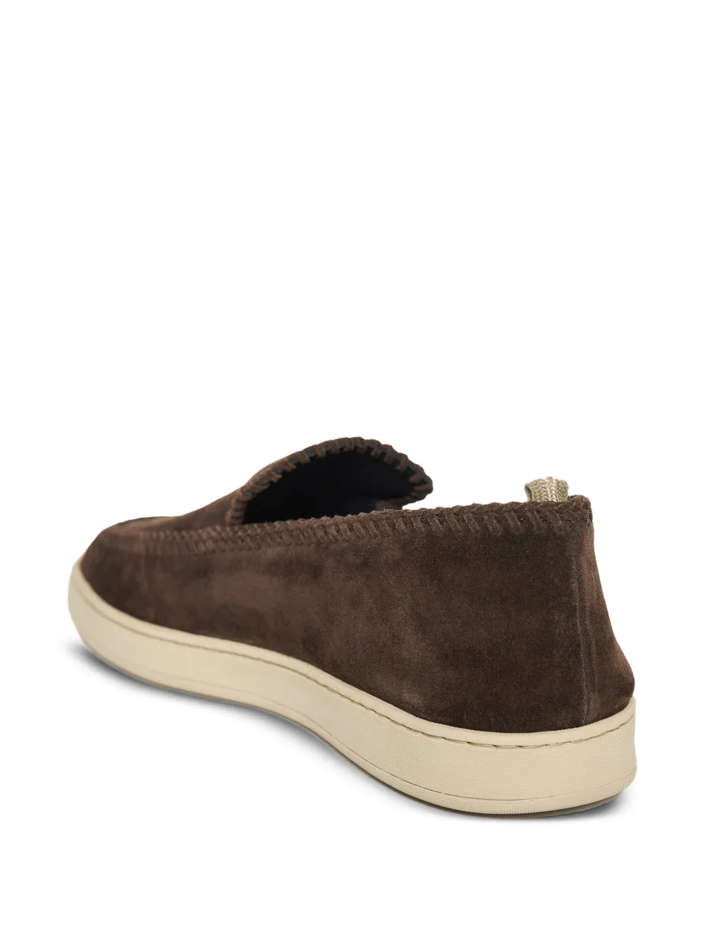 Officine Creative Herb 011 gevlochten loafers Bruin