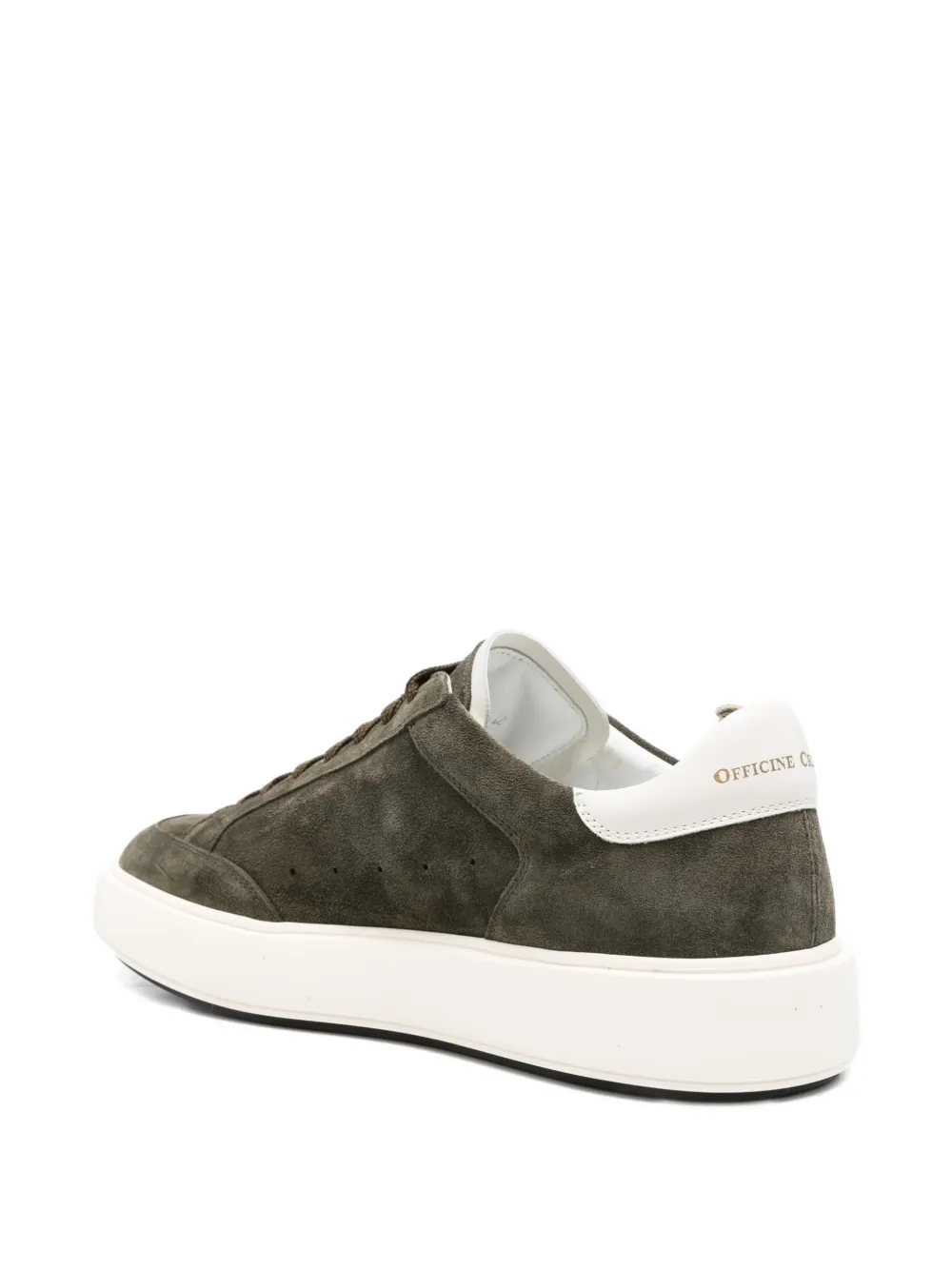 Officine Creative Sneakers met logo Groen
