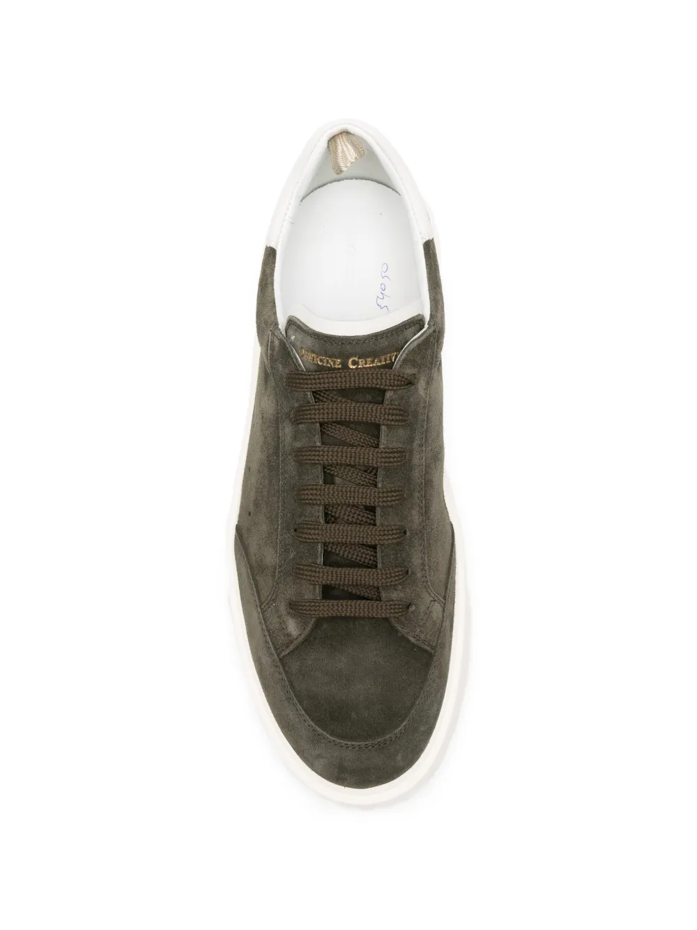 Officine Creative Sneakers met logo Groen