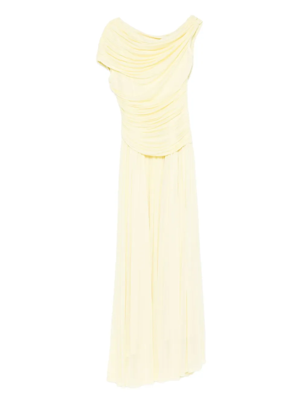 Simkhai Rhiannon Jersey Midi Dress In Yellow