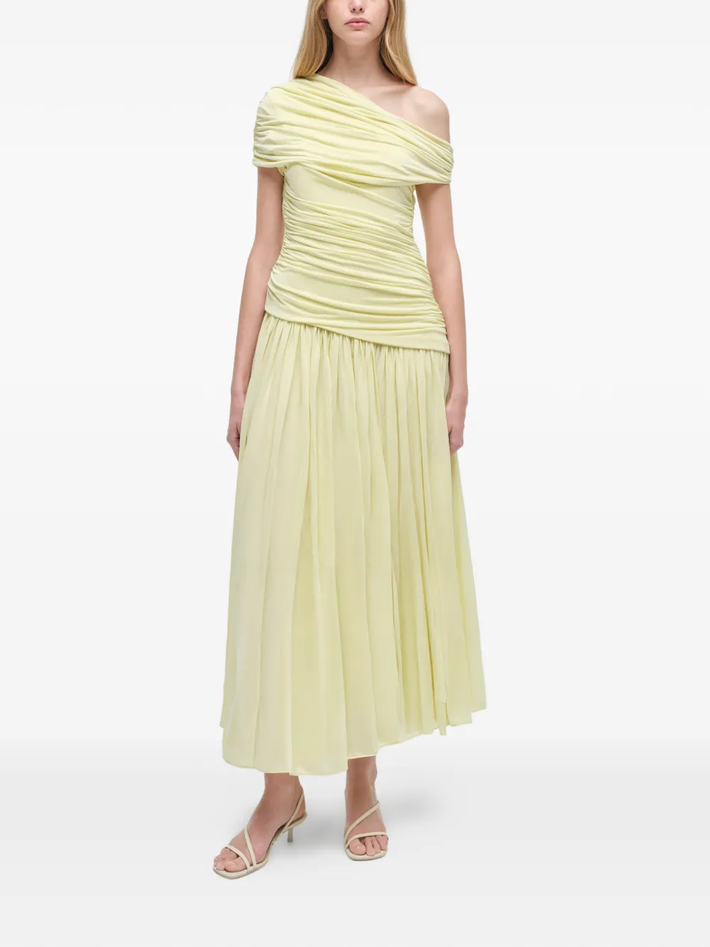 Simkhai robe mi-longue Rhiannon à design drapé | Robes de jour | Image 2