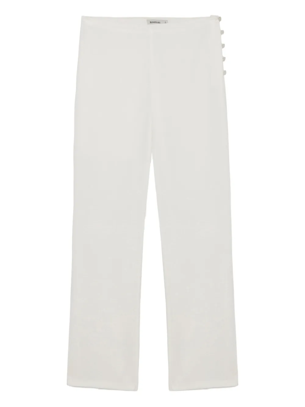 Simkhai Morrie button-detail trousers | White | Image 1