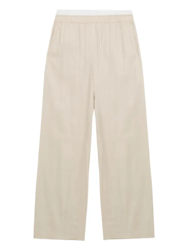 Simkhai Bristol Poplin Trousers in Neutrals