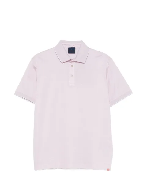 Paul & Shark contrast-trim short-sleeve polo shirt
