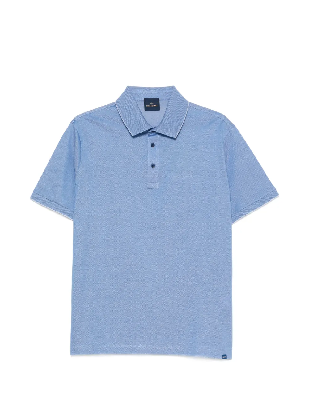 Paul & Shark piqué short-sleeve polo shirt - Blau