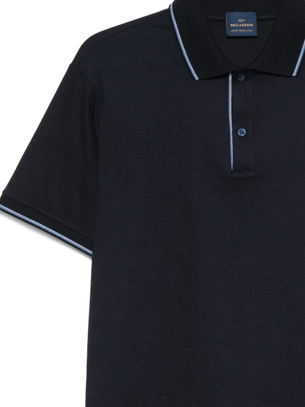 Paul & Shark Poloshirt met gekanteld detail Blauw