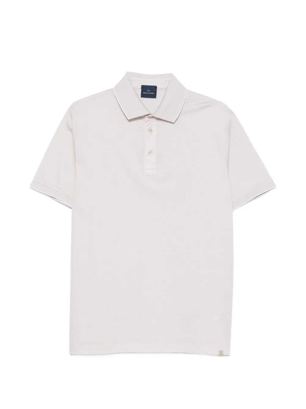 Paul & Shark contrast-trim short-sleeve polo shirt - Nude