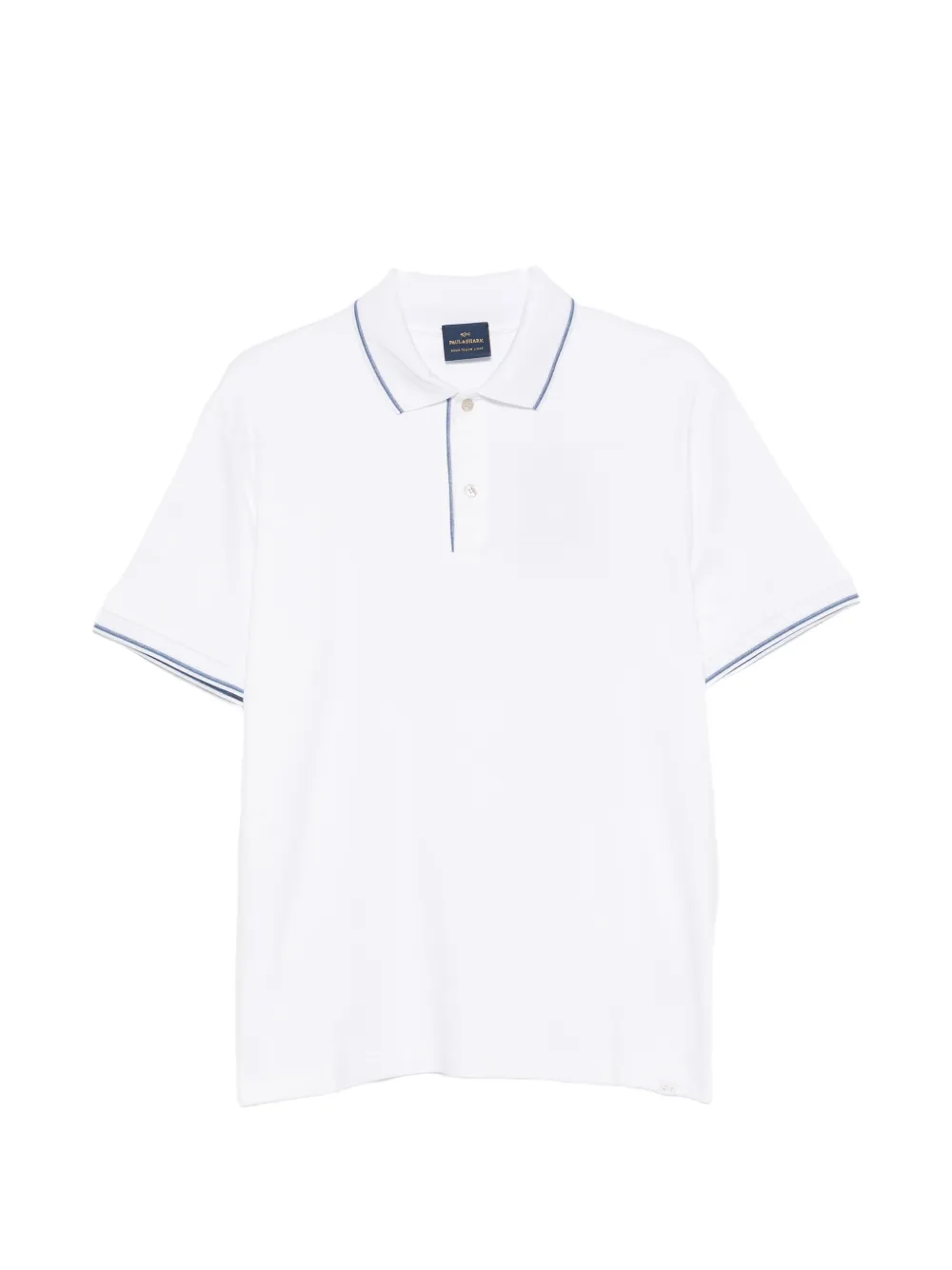 Paul & Shark contrast-trim polo shirt - Weiß