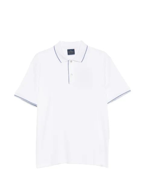 Paul & Shark contrast-trim polo shirt