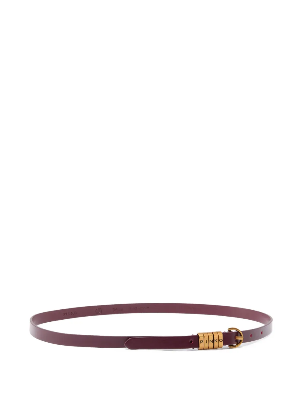 PINKO Riem met logo Rood