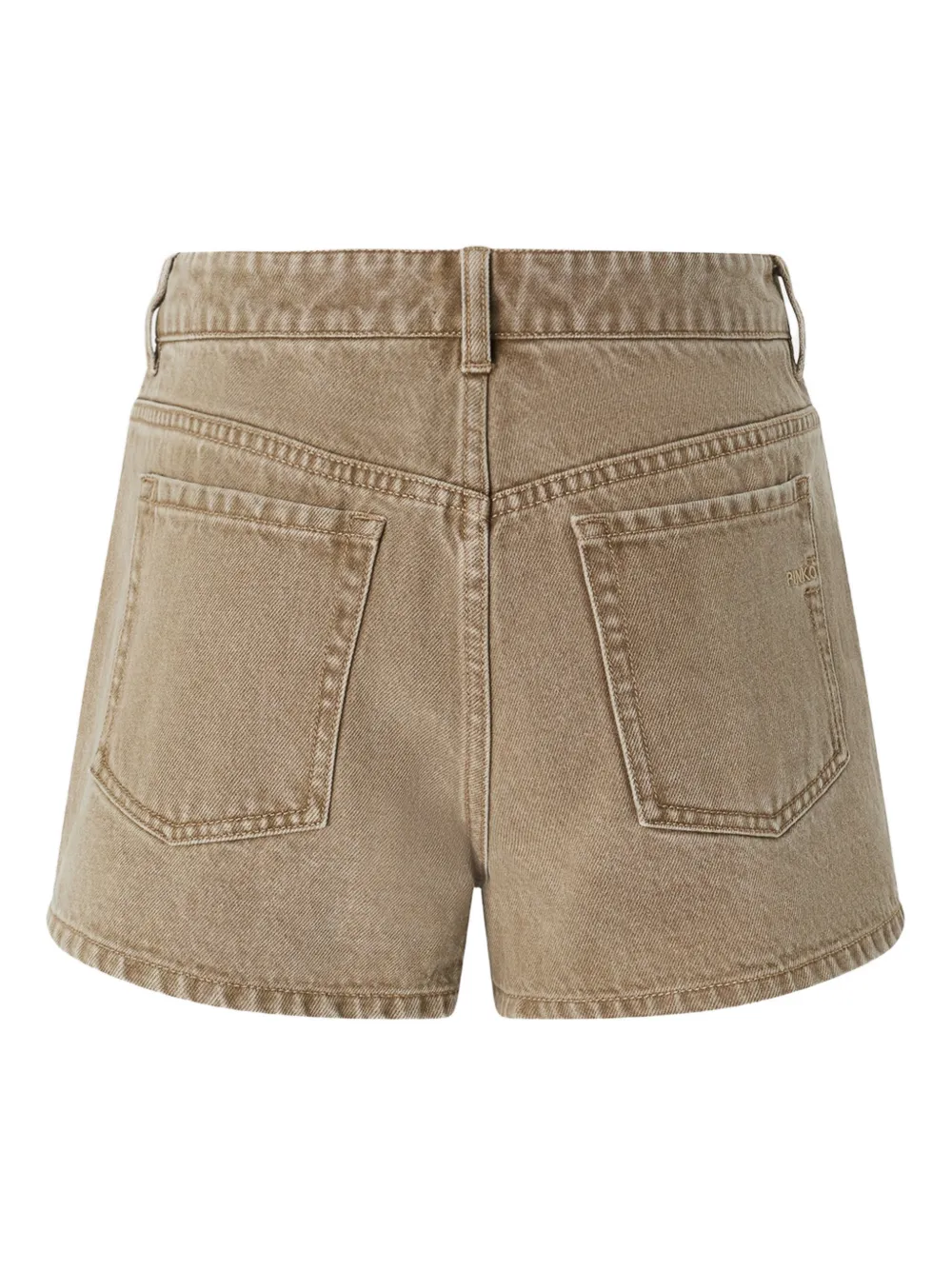  Pinko Stud-embellished Shorts - Neutrals 
