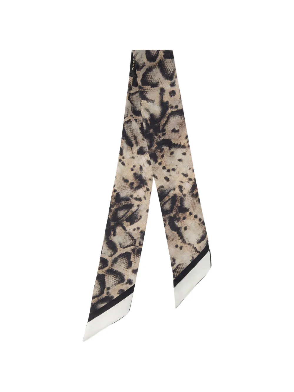PINKO Sjaal met dierenprint Beige