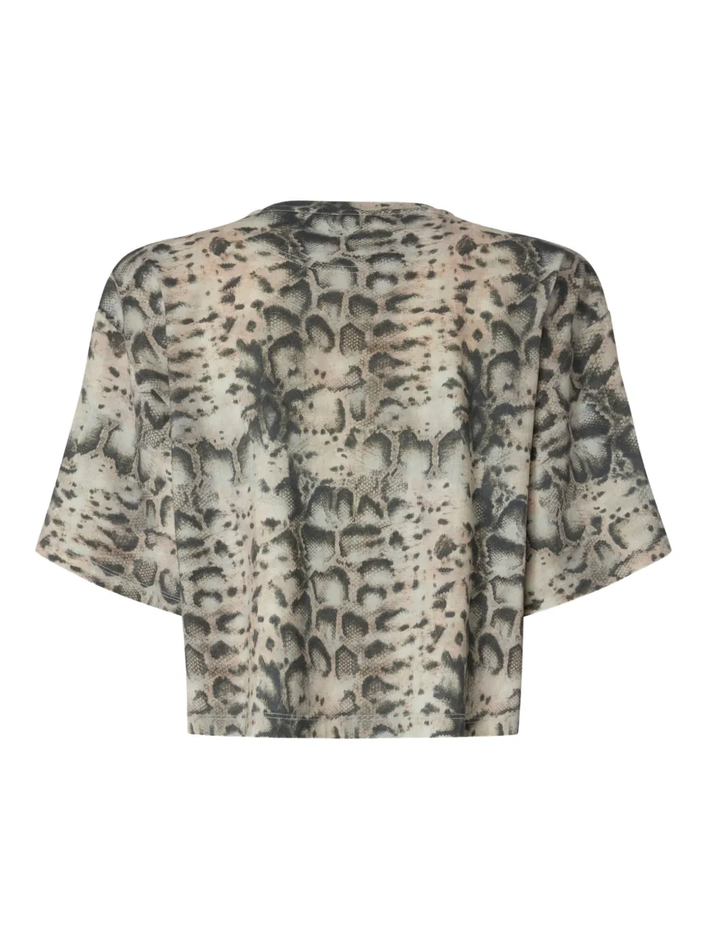 PINKO Terni T-shirt verfraaid met kralen Beige