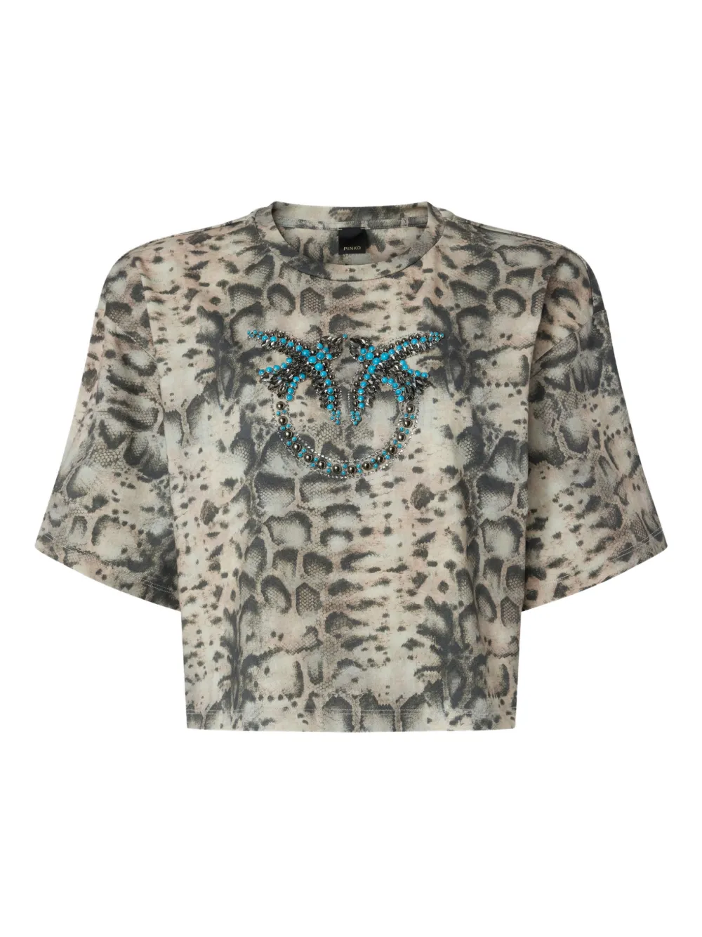 PINKO T-shirt con stampa - Toni neutri