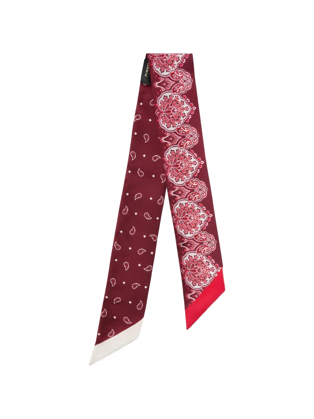 PINKO Sjaal met paisley-print Rood