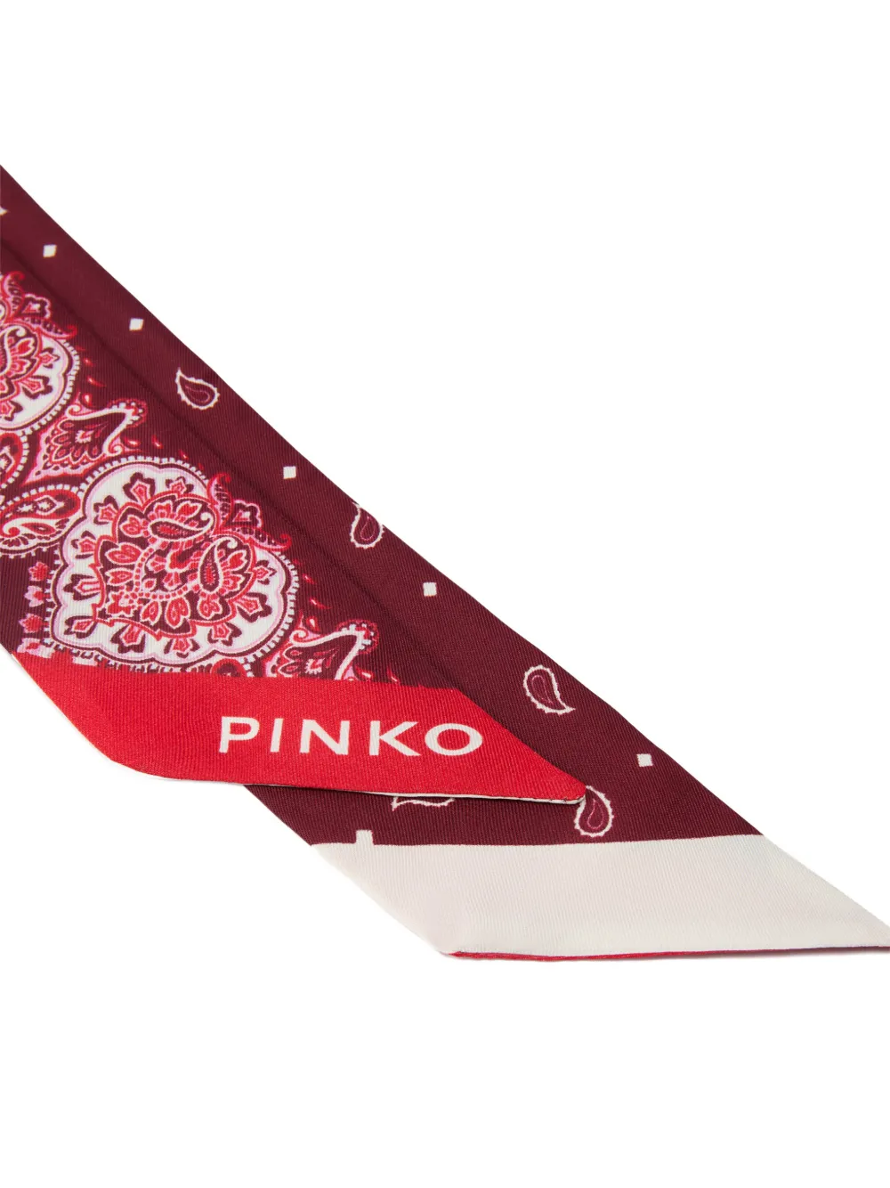 PINKO Sjaal met paisley-print Rood