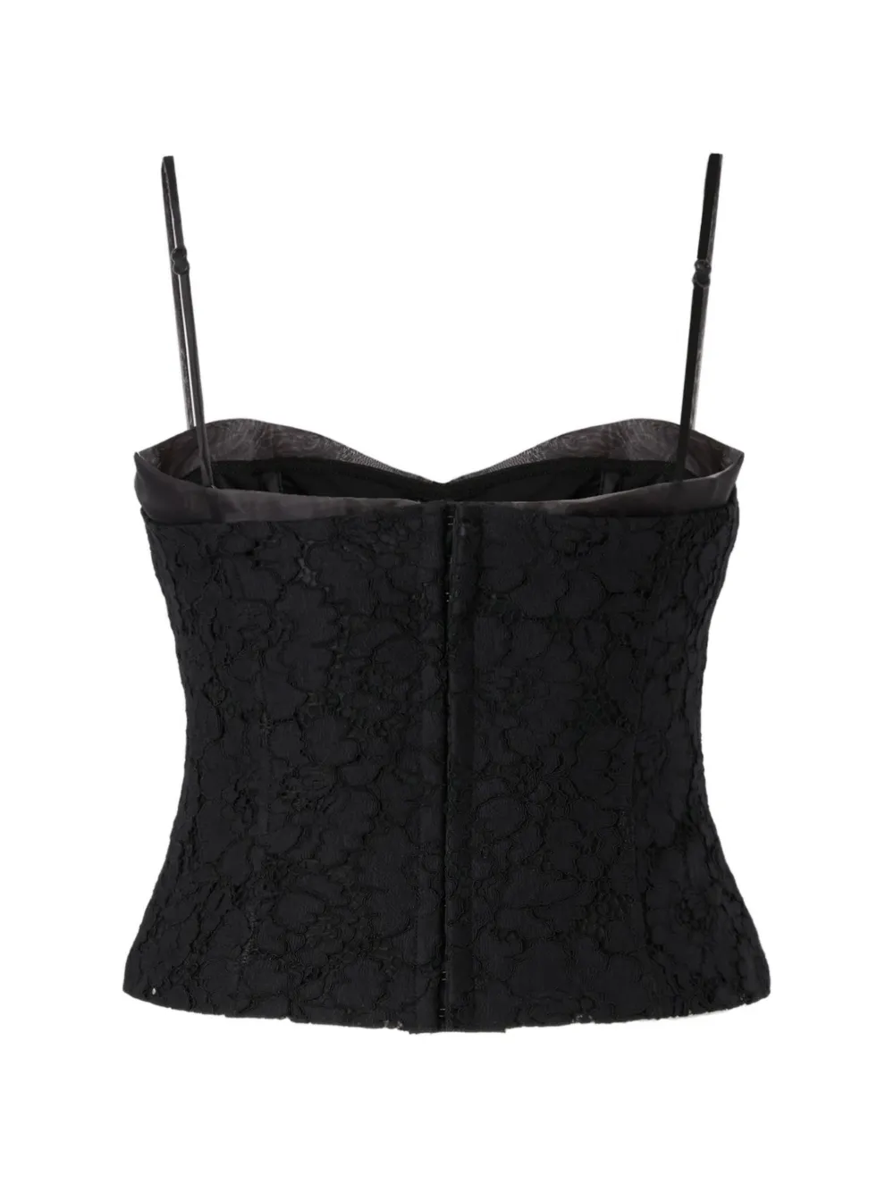 PINKO Top met kant Zwart