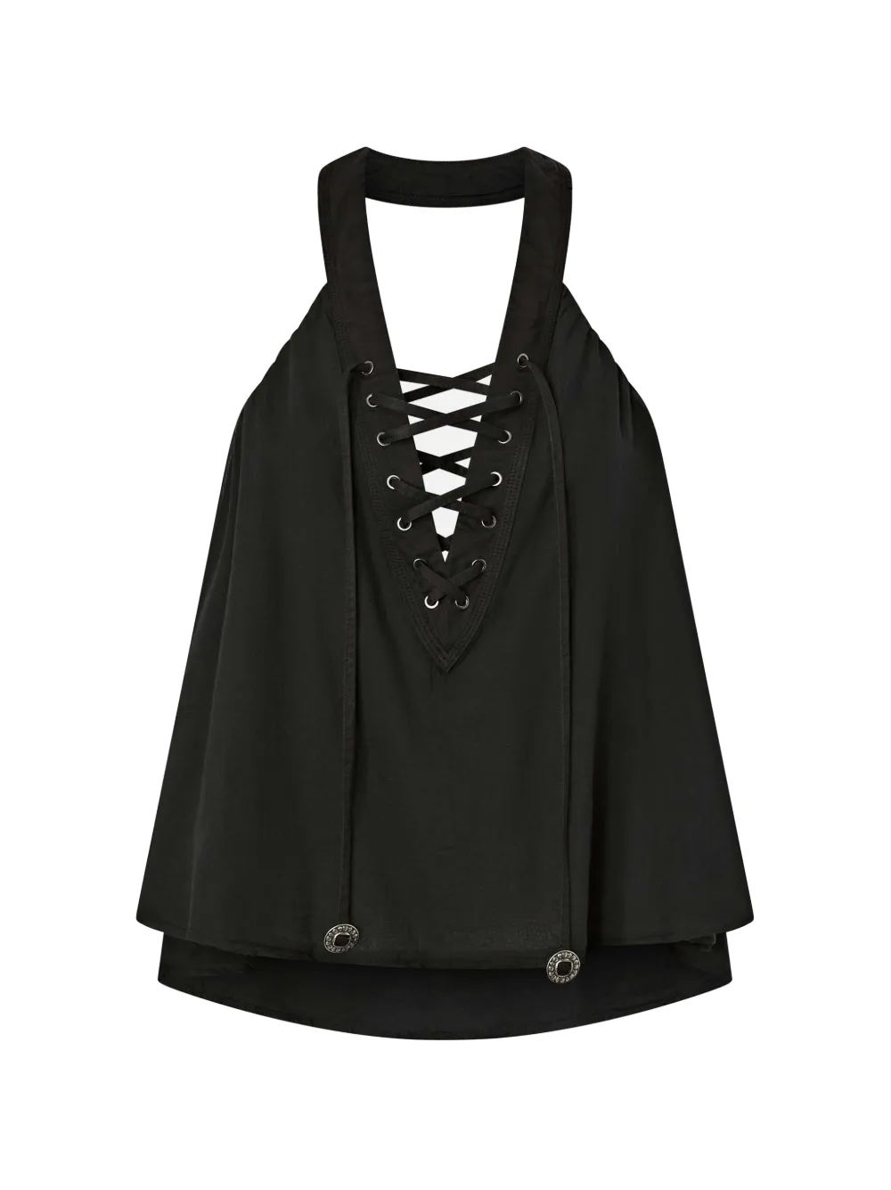 PINKO Top con lacci - Nero