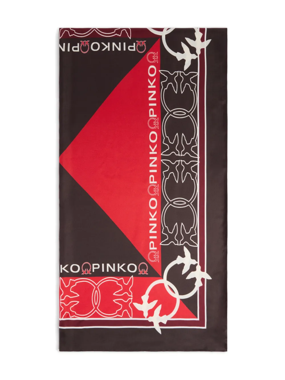 PINKO patterned scarf - Viola