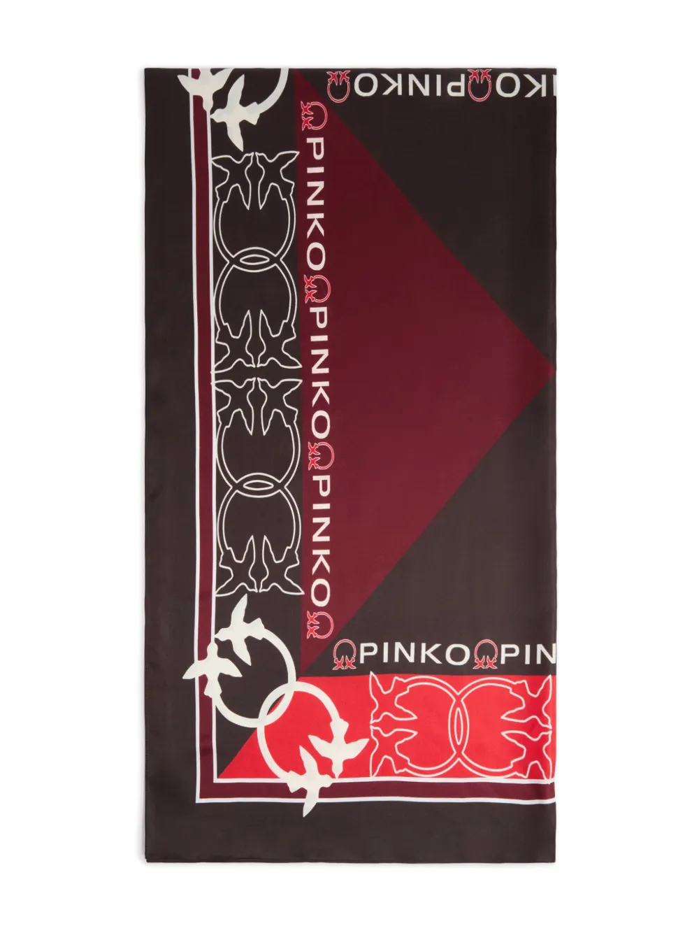  Pinko Patterned Scarf - Purple 
