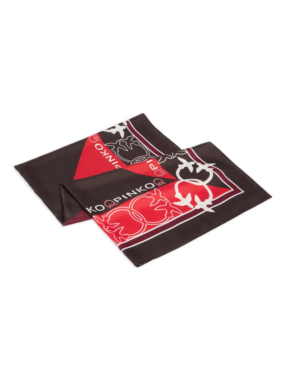  Pinko Patterned Scarf - Purple 