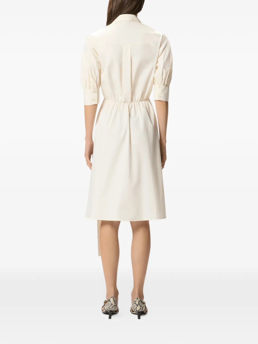 PINKO Ring beige jurk