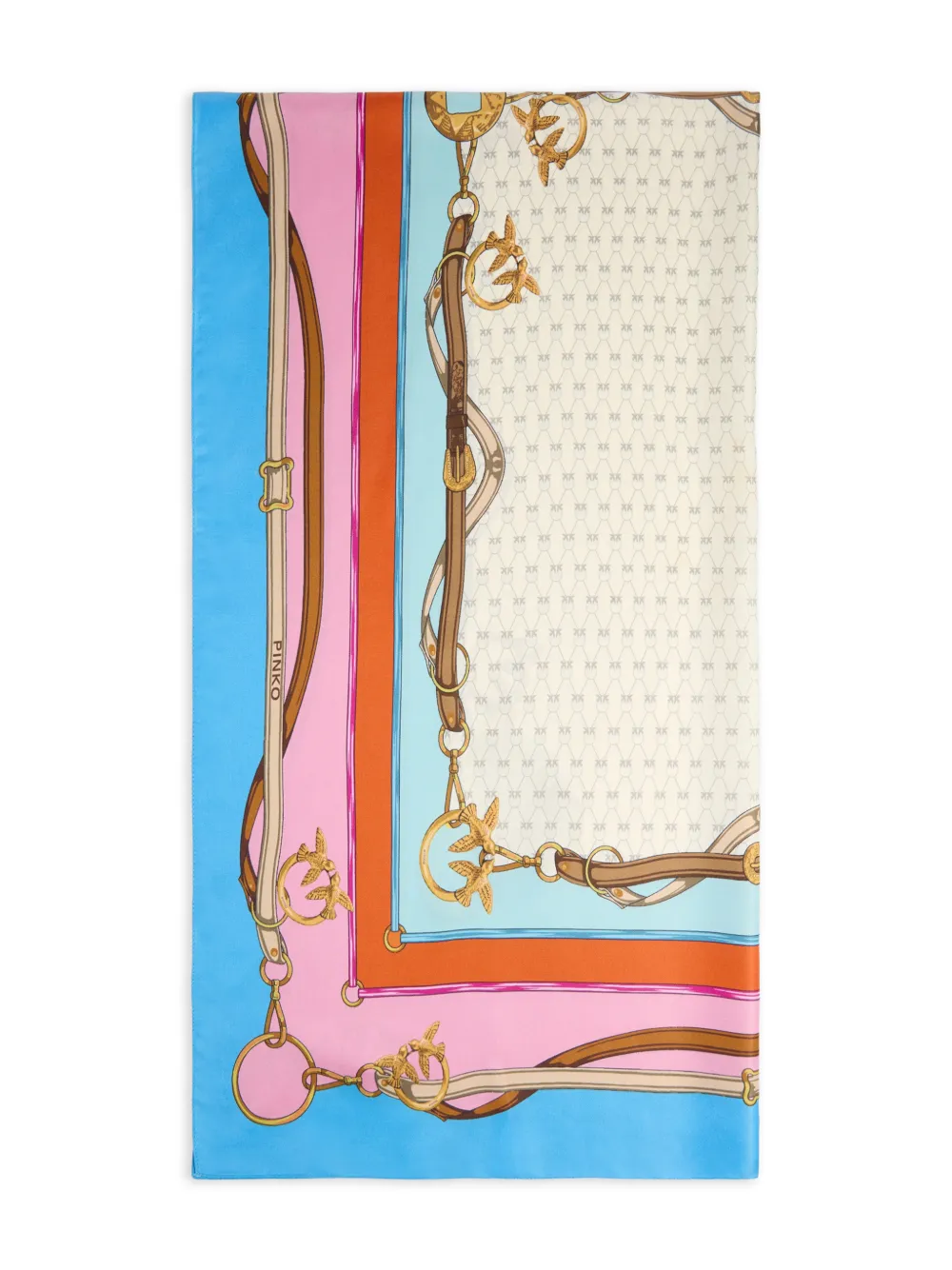 PINKO Sjaal met print Blauw