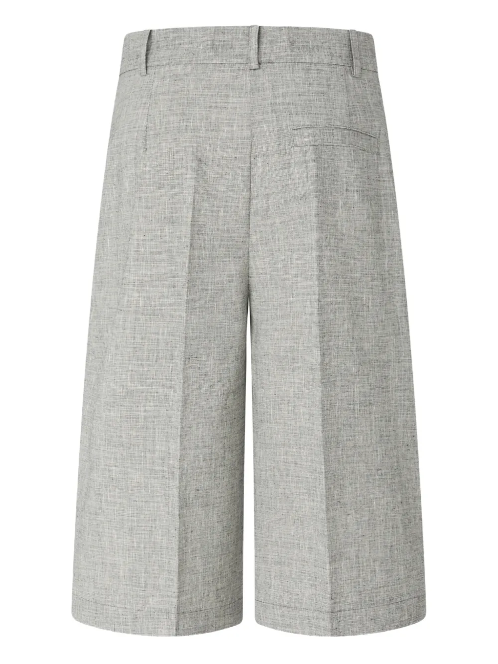 PINKO Shorts met wijde pijpen Grijs