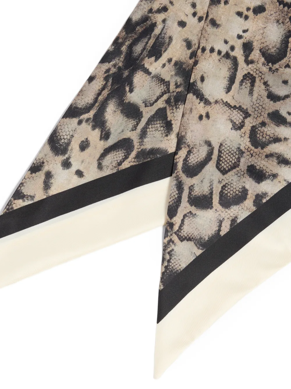 PINKO Sjaal met dierenprint Beige