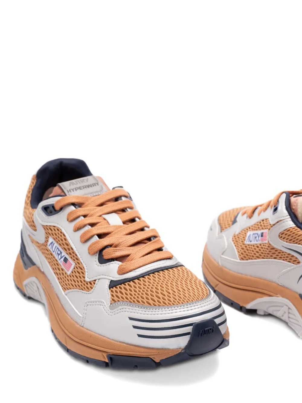 Autry Hyperway panelled sneakers Oranje