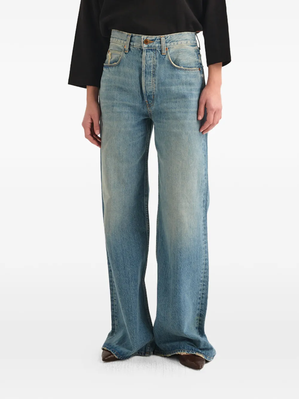 JAMIE HALLER Lax wide jeans | azul | Image 1