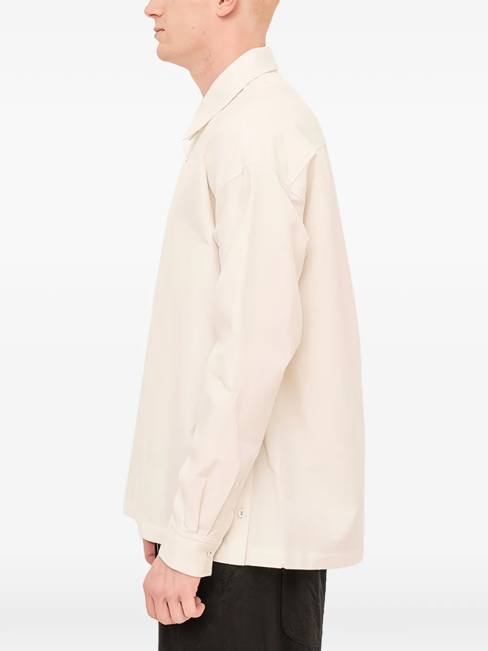 The Viridi-anne Button-up Shirt In Neutral