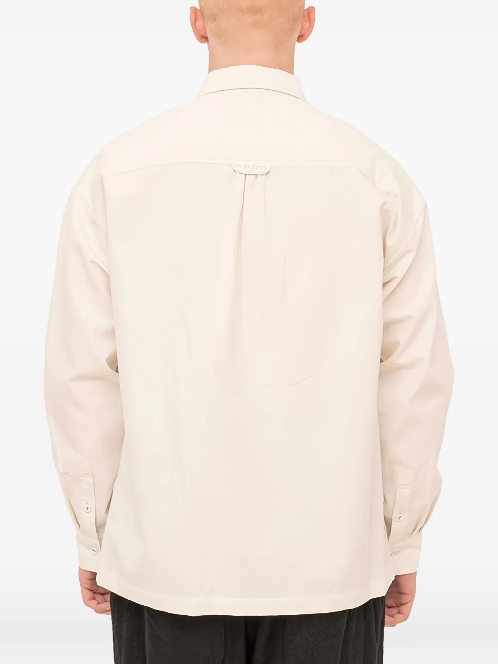 The Viridi-anne Button-up Shirt In Neutral
