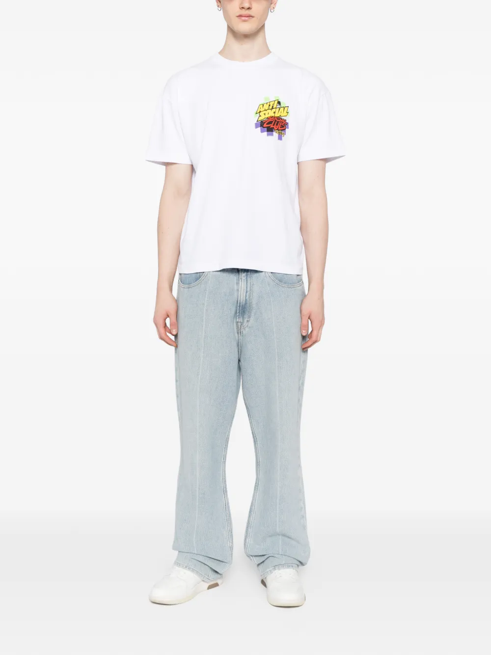 Anti Social Social Club Arctic Snowmobile T-shirt - Wit