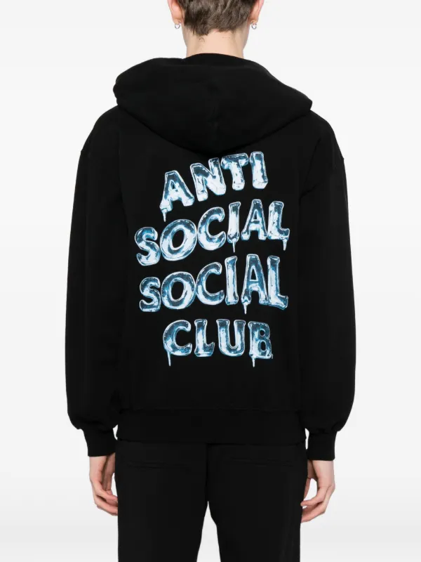 Anti Social Social Club Icy Mind Game Hoodie | Black | FARFETCH Anti Social Social Club Icy Mind Game Hoodie | Black | FARFETCH