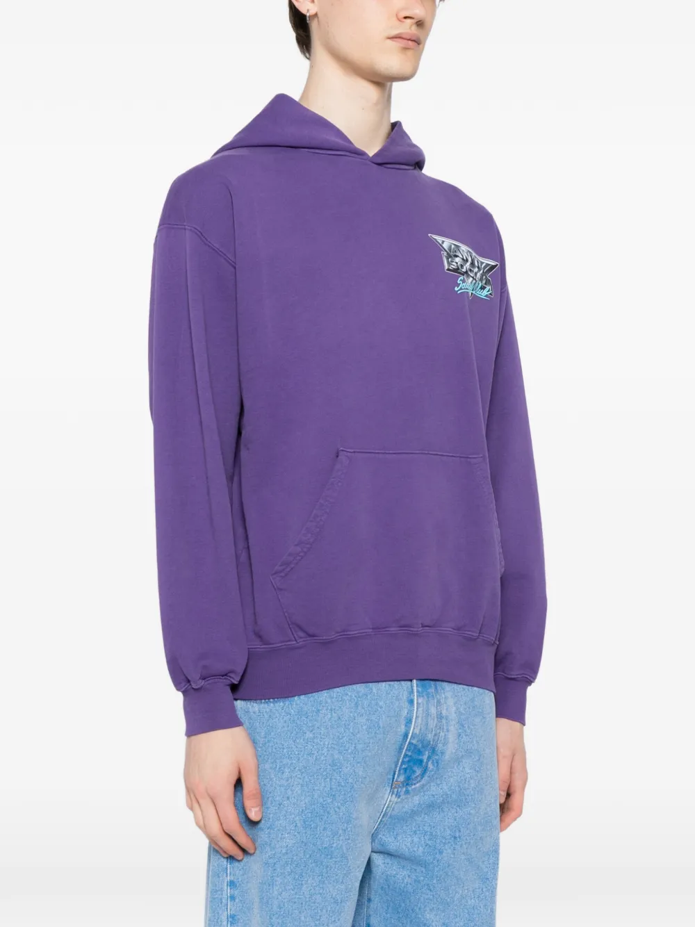Anti Social Club Snow Cat hoodie Paars