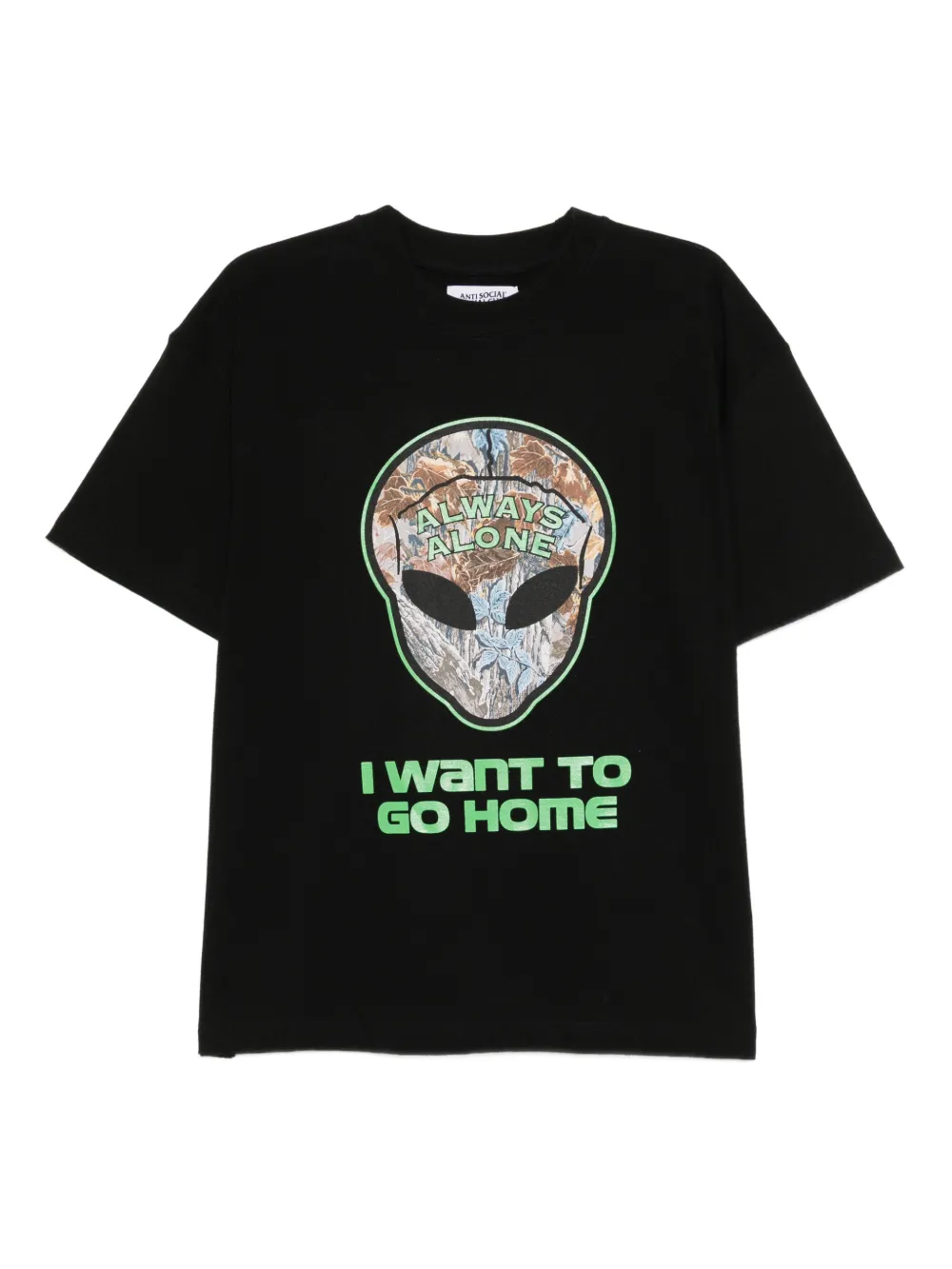 Anti Social Social Club Redneck Alien T-shirt - Nero