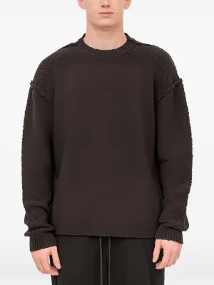 The viridi-anne カットオフスウェット The Viridi-Anne スウェットシャツ | ブラック | FARFETCH JP