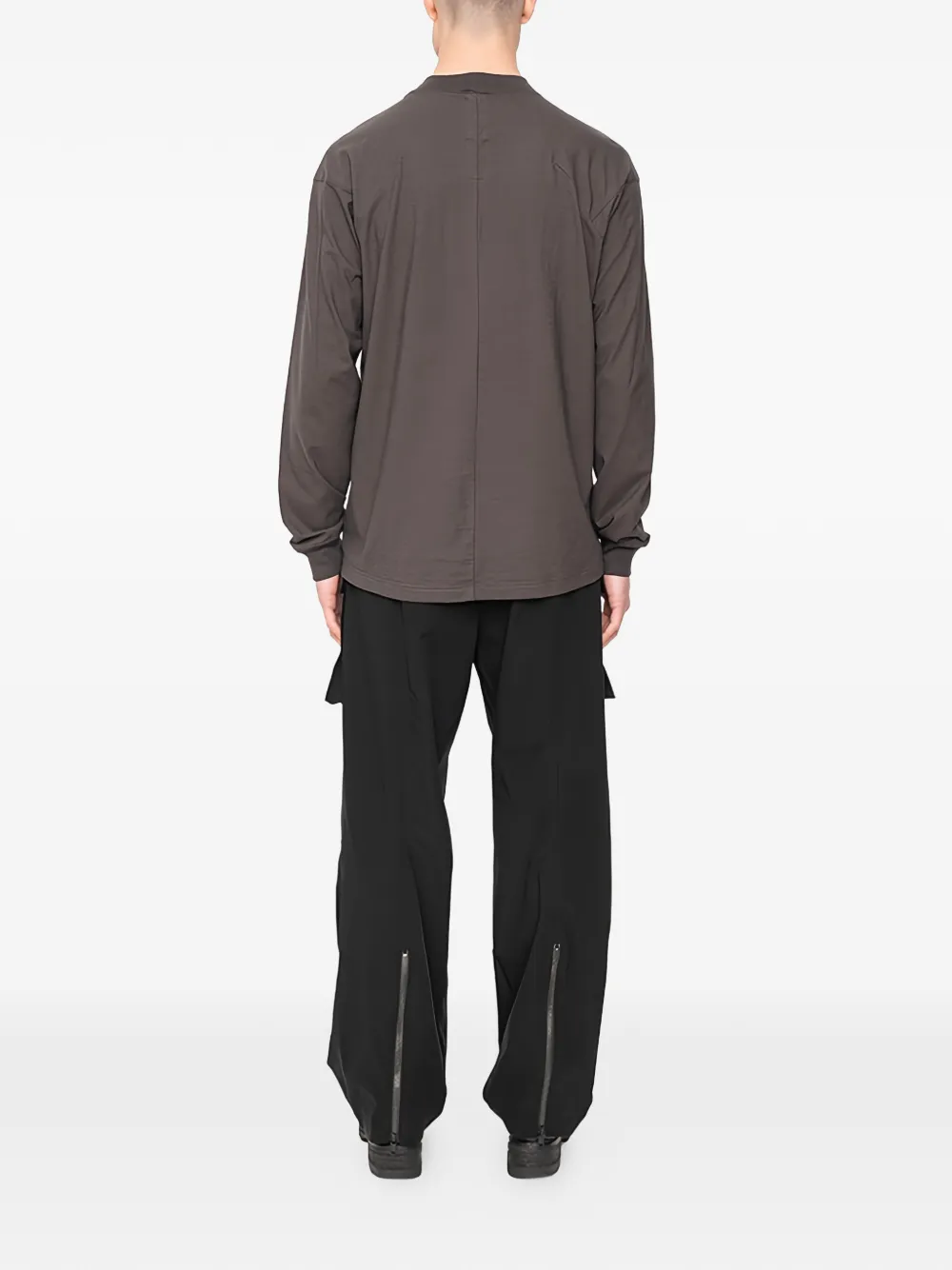 The Viridi-anne Long-sleeve T-shirt In Brown