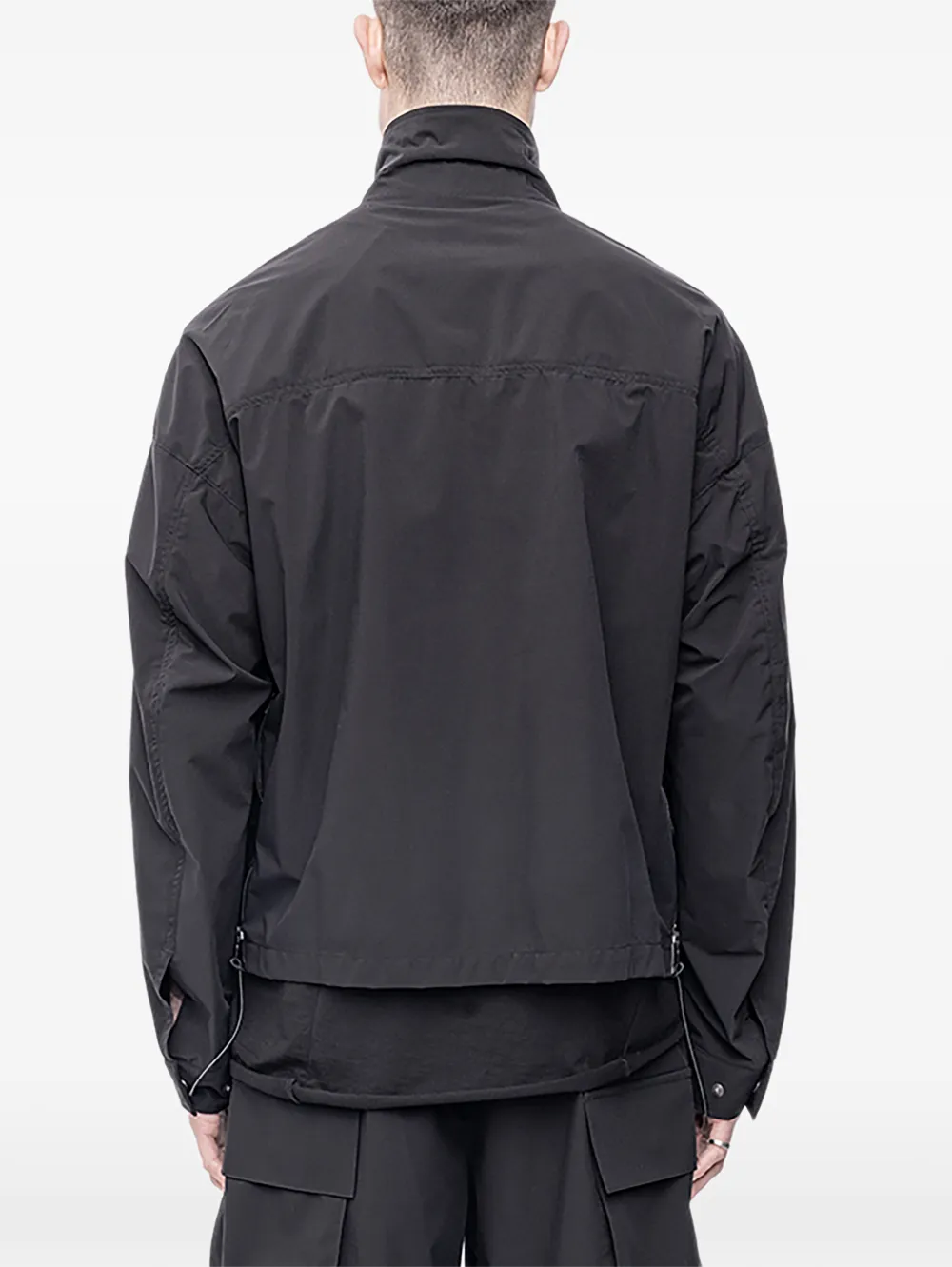 The Viridi-anne Zip-up Jacket In Black